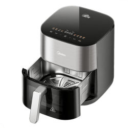 美的 KZC6054PRO 蒸烤一体 304不锈钢 6L 空气炸锅