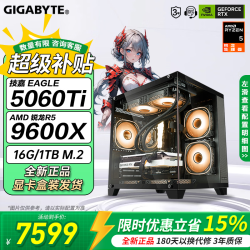 技嘉 9600X丨RTX5060Ti 8G