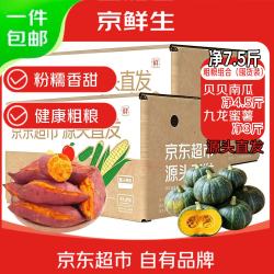 京鲜生 贝贝南瓜 2.5kg