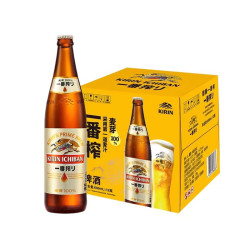 麒麟 一番榨啤酒 600ml*12瓶
