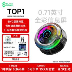黑鲨 6 Pro 磁吸半导体散热背夹 黑色