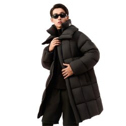 美力城 暖天鹅系列长款鹅绒服