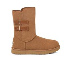 UGG 秋冬男女同款平底经典短靴雪地靴1166750栗色