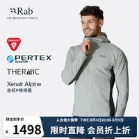 Rab Xenair Alpine户外徒步运动夹克连帽轻量金标P棉服男  QIP-41 黑色BLK S