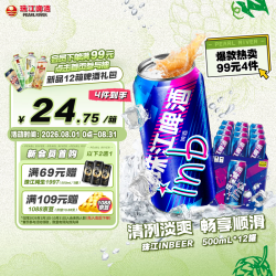 珠江啤酒 inb啤酒 500ml*12罐