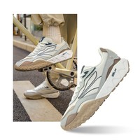 361° 酥饼2.0 男款羽毛白/光子灰 42码 男士休闲鞋