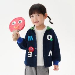 马拉丁 字母印花衬衫外套