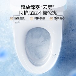 恒洁 脚感翻盖 轻智能马桶