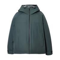JACK&JONES 杰克琼斯 225412033 宽松羽绒服 墨绿 M