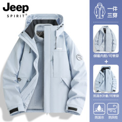 JEEP SPIRIT JEEPSPIRIT 吉普 男女情侣款冲锋衣
