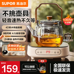 苏泊尔 电陶炉煮茶炉新款迷你专用养生壶家用电磁炉小型官方正品