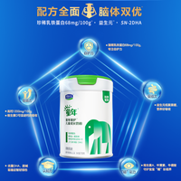 君乐宝 童年臻护儿童成长奶粉配方全面脑体双优700g科学营养