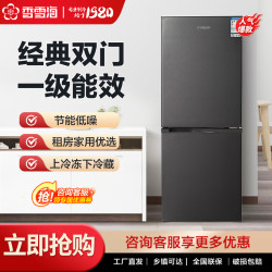 香雪海 BCD-206S双门电冰箱家用冷藏冷冻冰箱出租房宿舍立式保鲜小型冰箱