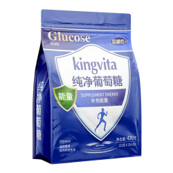 金惟他 420g纯净葡萄糖粉儿童成人运动健身补充能量抗高反
