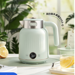 美的 电热水壶自动断电多功能家用全自动小型电水壶恒温