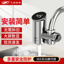 飞羽快热 飞羽电热水龙头加热器即热式免安装速热厨房卫生间家用小型热水器