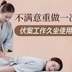 艾灸+肩颈+头部+背部+腰部+腿部