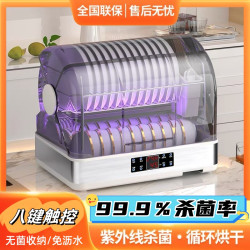 德国RELEASEPAD桌面消毒柜烘干免沥水小型家用紫外线保洁消毒碗柜