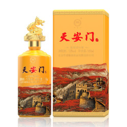 天安门 山河盛景文化纪念酒 53%vol 酱香型白酒 100ml