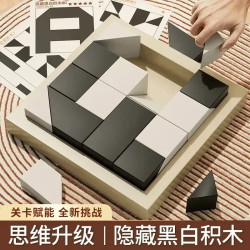 益智隐藏积木玩具开发智力空间想象力逻辑训练