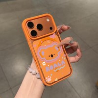 可爱动物适用苹果17air磁吸亚克力iPhone16promax手机壳15防摔14