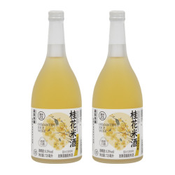 盒马 桂花米酒 720ml*2瓶
