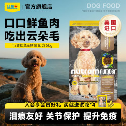 纽顿 美国进口狗粮T28鱼肉味中小型犬粮成幼犬美毛泰迪