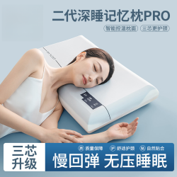三代记忆棉枕头Pro酒店同款家用成人深睡透气慢回弹枕头深睡枕