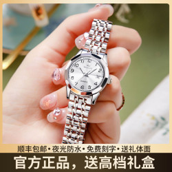 OLEVS 2026新款女士手表女款机械表全自动防水小众轻奢简约气质石英女表