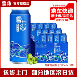 雪花 勇闯天涯啤酒 500ml*12听