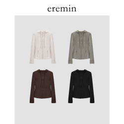 DE Mincollection连帽瑜伽服/高弹裸感显瘦修身拉链运动瑜伽夹克
