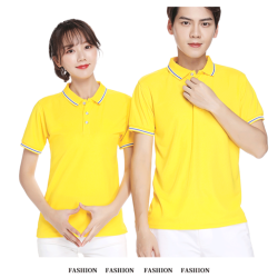皇冠T恤时尚短袖polo衫薄款女款夏季新款洋气白色工作服上衣黑色