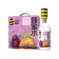 HONEY RELIEF 西梅乌龙蜂蜜水0脂果味饮料360g*6瓶果饮礼盒果蔬汁果汁饮料