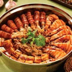 牛肉 、虎皮鸡爪锅