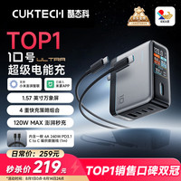 酷态科 10号超级电能充 Ultra 手机充电器 120W