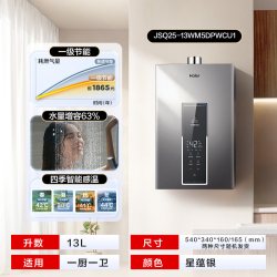 海尔 JSQ25-13WM5PRODPMCU1 水伺服恒温燃气热水器