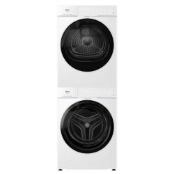 海尔 云溪4.0 Pro系列 XQG100-BLEG75DWU1+GA100-STQ75DWU1 双擎热泵式洗烘套装 10KG 冰雪白