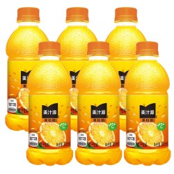 美汁源 果粒橙橙汁饮料 300ml*6瓶
