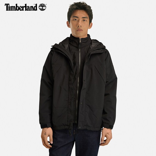 Timberland 男三合一外套冬保暖软壳内胆防风防水|A69F2