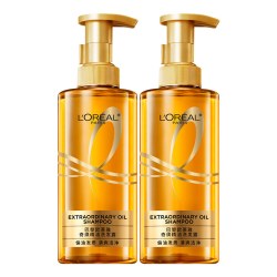 巴黎欧莱雅 欧莱雅奇焕精油洗发露 (奇焕垂顺)440ml*2大金瓶洗护套装
