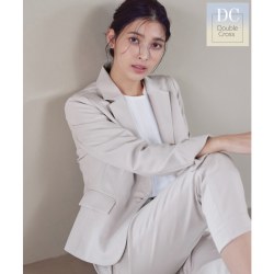 Tiaclasse可水洗修身裁剪双交叉通勤短款西装外日系轻奢ONWARD