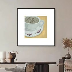 美拉德中古风咖啡厅装饰画