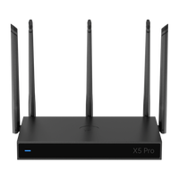 蒲公英路由 X5Pro 双频3000M 企业级千兆无线路由器 Wi-Fi 6 单个装 黑色