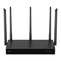 蒲公英路由 X5Pro 双频3000M 企业级千兆无线路由器 Wi-Fi 6 单个装 黑色