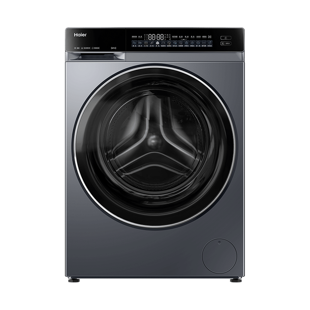 海尔 云溪4.0系列 XQG100-BLEG582HU1 滚筒洗衣机 10kg 极夜灰