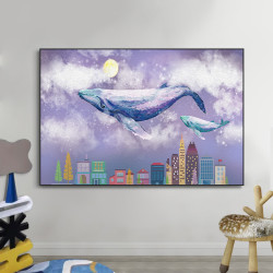 儿童房卡通装饰画