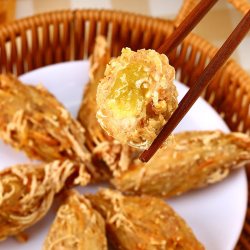 阿诺 金锥榴莲味黑糯米糕 300g