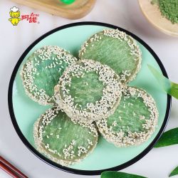阿诺 绿茶佛饼 300g 其他面点