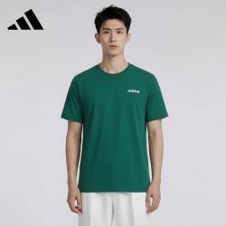 adidas 男款运动T恤 JF3217