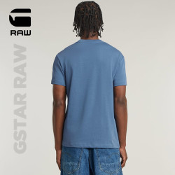 G-STAR RAW D26044 男士短袖T恤 蓝色 L